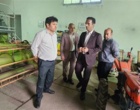 بازدید سرزده رئیس مؤسسه تحقیقات برنج کشور از کارگاه ماشین‌های کشاورزی بخش فنی مهندسی
