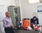 از سمپاشی دقیق تا برداشت کم‌ضایعات؛ همراه با مدیریت آفات در مزارع برنج  شهرستان رشت