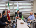 تأکید بر تسهیل خدمات بیمه درمانی کارکنان در نشست با بیمه البرز