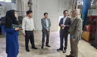 بازدید سرزده رئیس مؤسسه تحقیقات برنج کشور از کارگاه ماشین‌های کشاورزی بخش فنی مهندسی