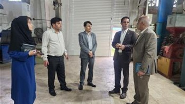 بازدید سرزده رئیس مؤسسه تحقیقات برنج کشور از کارگاه ماشین‌های کشاورزی بخش فنی مهندسی